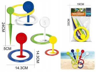 Arcade game for children, discs to the target
