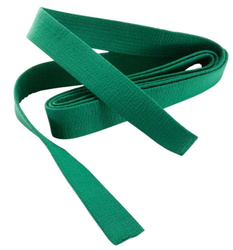 Green kimono belt for Karate Judo Aikido kimono 280 CM