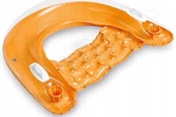 INFLATABLE CHAIR WITH HANDLES INTEX 58859 ORANGE