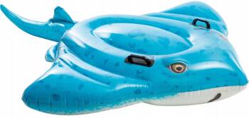 INFLATED MATTRESS POON BOAT TOY INTEX 57576 SWIMMING STRAIGHT 185x145cm
