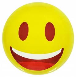 Rubber ball for kids smiley top 23 cm artic