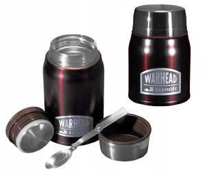 Steel Termite soup thermos for camping in the mountains + spoon 0.52 L