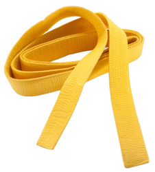 Yellow kimono belt for Karate Judo Aikido kimono 300 CM