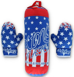 Boxing Set for Kids: Bag and Gloves GO51403