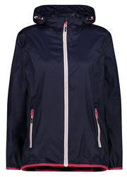 KURTKA DAMSKA Z KAPTUREM PRZECIWDESZCZOWA CMP WOMAN FIX HOOD 3X53256 M982