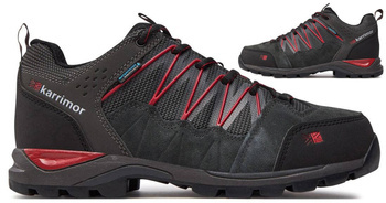 MĘSKIE BUTY TREKKINGOWE KARRIMOR PINNACLE LOW K1098-BKR TURYSTYCZNE