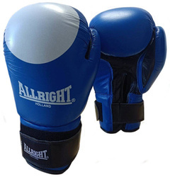 Leather boxing gloves Allright 14 Oz Velcro