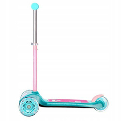 NILS Adjustable Kids' Three-Wheel Scooter with LED Lights