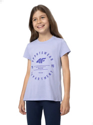 KOSZULKA DZIECIĘCA SPORTOWA NA CODZIEŃ 4F F280