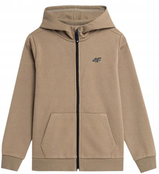 Boys' Sports Hoodie 4F M627 Zip-Up with Hood