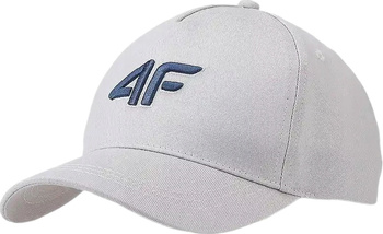 Cap with Brim 4F U388 Broken White Unisex Baseball Cap