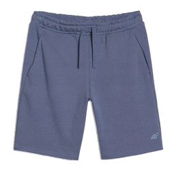 KRÓKIE SPODENKI MĘSKIE DRESOWE 4F M543 DENIM