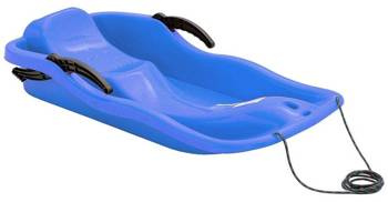 Plastic Sled with Brakes