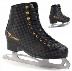 INSULATED FIGURE SKATES, Black EXCLUSIVE SMJ