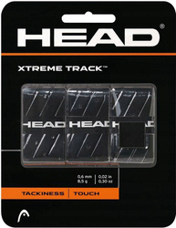 Head Xtreme Track Tennis Overgrip Black, 3 Pieces