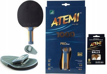 Rakietka tenis ATEMI 1000 AN+pokrowiec+piłeczki***