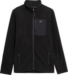 MEN'S FLEECE WITH ZIPPER WARM SWEATSHIRT WITH STAND-UP COLLAR 4F M074 r XXL