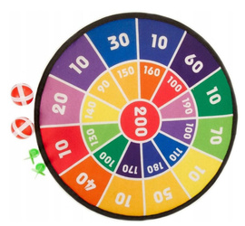 Game Darts WITH 36 CM TARGET 3891 MADEJ 2 BALLS 2 SHUTTLES