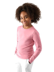 KOSZULKA 4F BLUZKA DZIEWCZĘCA LONGSLEEVE 4FJWMM00TLONF318-56S