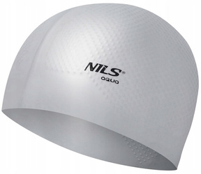 Silicone Swimming Cap for Pool Nils Aqua NQC Dots