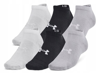 SKARPETY SKARPETKI UNDER ARMOUR 6-PAK 1386239-002