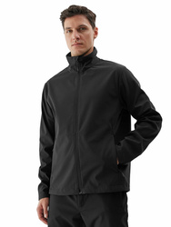 4F Softshell Black Men's Transitional Jacket Windstopper M