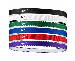 OPASKI SPORTOWE NA WŁOSY NIKE FLEX CLASSIC N.101.1927.475.OS ZESTAW 6 SZTUK