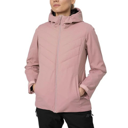 4F Women's Winter Ski Jacket H4Z22-KUDN003 Dusty Pink Size XS