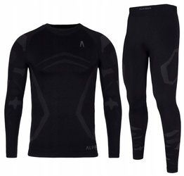 Thermal Underwear Set Men's Alpinus Idre Black