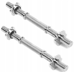 Short Straight Screw Barbell Grip 36 cm