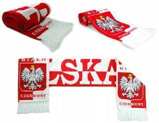 Reversible Fan Scarf POLAND