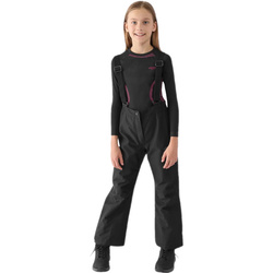 4F FNK F659 Children's Ski Pants, Deep Black, Size 152