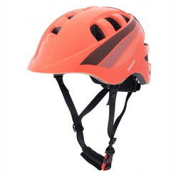 ADJUSTABLE BICYCLE HELMET DVERGE JR TANGERINE TANGO 56-59 CM