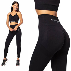 WOMEN'S CARPATREE ALLURE SPORTS LEGGINGS FOR THE GYM FASHIONABLE S XS