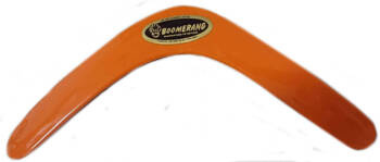 Boomerang for Throwing 40 cm Orange
