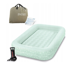 Intex 66810 Inflatable Air Mattress for Kids + Pump