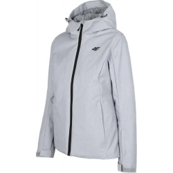 KURTKA DAMSKA OUTDOOR H4Z22-KUDN001 SZARA XXL