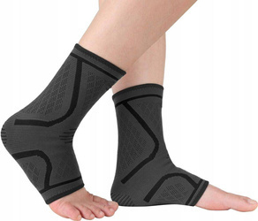 WYGODNY ŚCIĄGACZ KOSTKI STABILIZATOR OPASKA ELASTYCZKA 2-PAK POINT