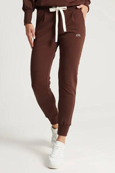 Gatta women's cotton sweatpants, chocolate, classic size, XL