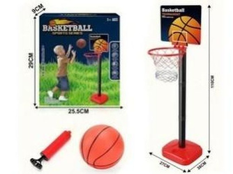 Large Basketball Set for Kids: Basketball, Ball, Pump