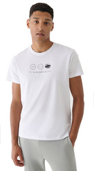 Męska koszulka bawełniana 4F M2481 casualowy T-SHIRT sportowy  R. XXL