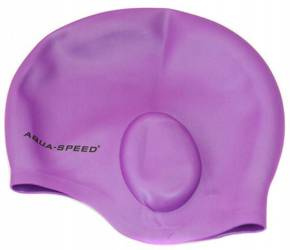 EAR CAP Silicone swimming cap on the Aqua ear