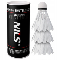 Nils NBL6203 Badminton Shuttlecocks Set of 3