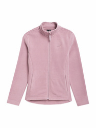 Children's fleece 4F for girls, everyday sweatshirt, size 158