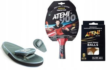 Tennis Racket ATEMI 900 + COVER + BALLS ***