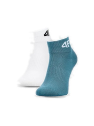 Ankle Socks 4F M434 White-Blue