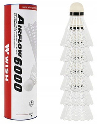 Nylon Badminton Shuttlecocks Wish S-320 Pack of 6