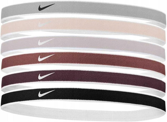 OPASKI NA WŁOSY NIKE 6 SZTUK NA GŁOWĘ N.100.2021.137.OS
