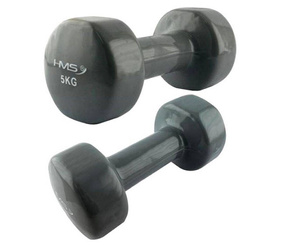 Vinyl 5KG Dumbbell for Exercise - HMS Dumbbell