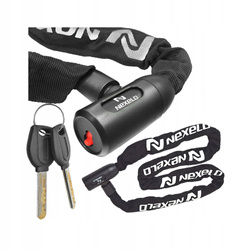 Lockable bike chain lock L2337789.